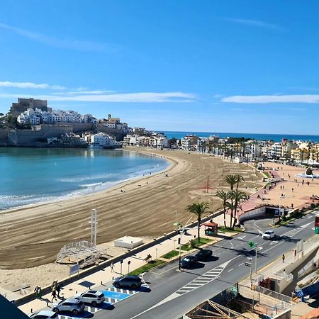 Apartamento Loft Primera Linea De Playa, Vistas Altas Mar Y Castillo Peñíscola Esterno foto